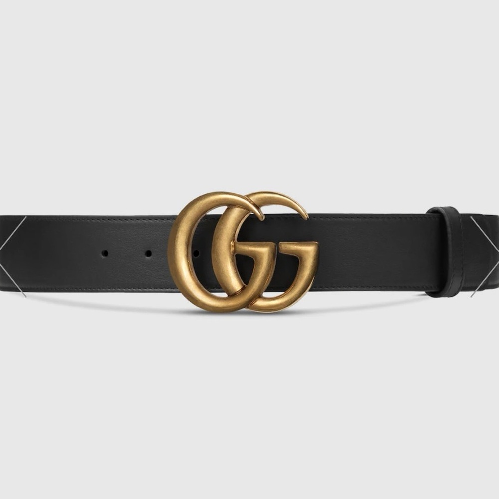 GUCCI GG Marmont Wide Belt